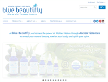 Tablet Screenshot of bluebeautifly.com